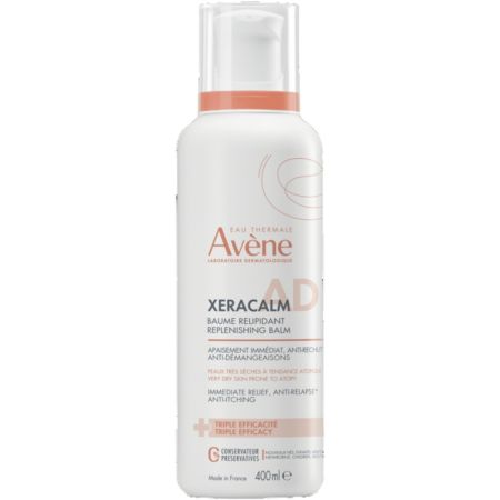 Avène Xeracalm A.D Baume Relipidant Bálsamo corporal relipidizante nutre las pieles con sequedad intensa y calma las sensaciones de picor 400 ml