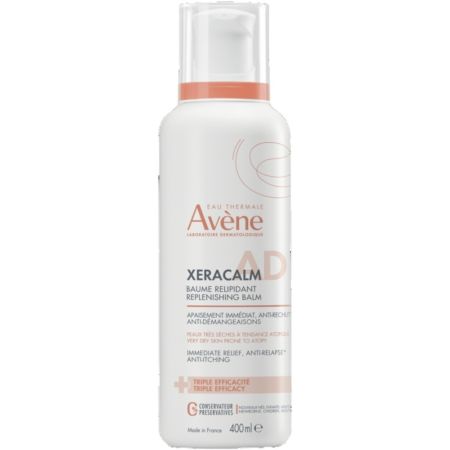 Avène Xeracalm A.D Baume Relipidant Bálsamo corporal relipidizante nutre las pieles con sequedad intensa y calma las sensaciones de picor 400 ml