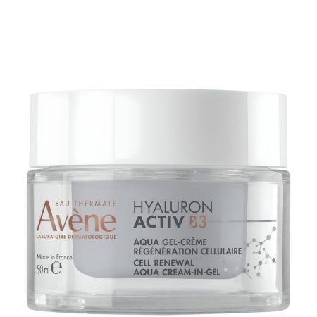 Avène Hyaluron Activ B3 Aqua-Gel Créme Régénération Cellulaire Crema facial hidratante rellena corrige arrugas y regenera la piel con ácido hialurónico 50 ml