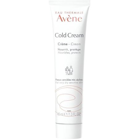 Avène Cold Cream Crema no grasa ni pegajosa hidratante ayuda a calmar la piel irritada y dañada para acabado suave 40 ml