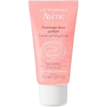 Avène Gommage Doux Purifiant Exfoliante facial sin parabenos purificante suave y calmante calma y limpia tu piel 50 ml