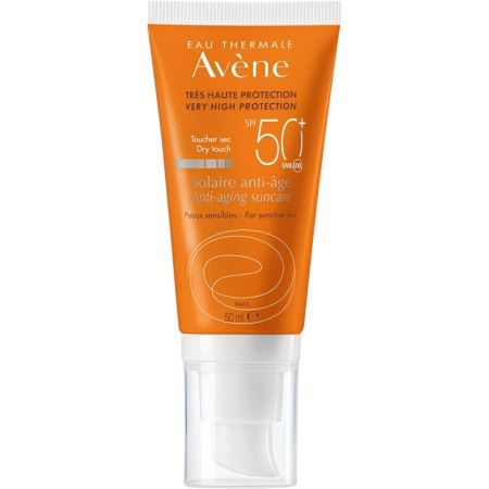 Avène Solaire Anti-Age Spf 50+ Crema solar antiedad reestructura y aumenta la síntesis de colágeno 50 ml