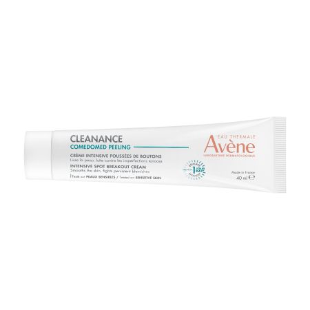 Avène Cleanance Comedomed Peeling Crème Intensive Pussées Boutons Crema intensiva antiimperfecciones exfolia y estimula la renovación celular combatiendo manchas y marcas 40 ml