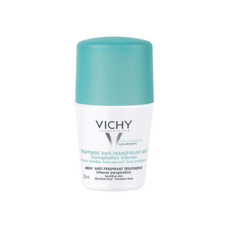 Vichy Traitement Anti-Transpirant 48 H Desodorante Roll-On Desodorante antitraspirante regulador del sudor 48 horas 50 ml