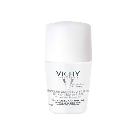 Vichy Déodorant Anti-Transpirant 48h Desodorante Roll-On Desodorante antitraspirante 48 horas 50 ml