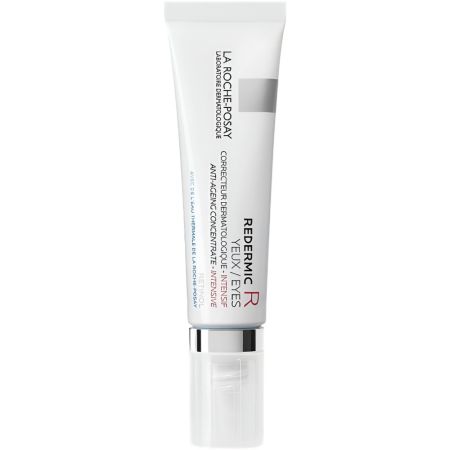 La Roche Posay Redermic R Yeux/Eyes Correcteur Dermatologique Intensif Contorno de ojos alisa tensa la piel y reduce los signos de fatiga 15 ml