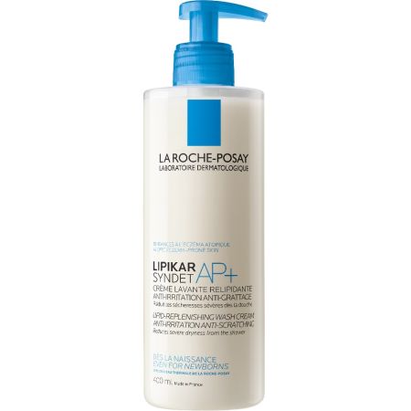 La Roche Posay Lipicar Syndet Ap+ Crème Lavante Relipidante Gel crema corporal antiirritación para pieles con tendencia atópica 400 ml