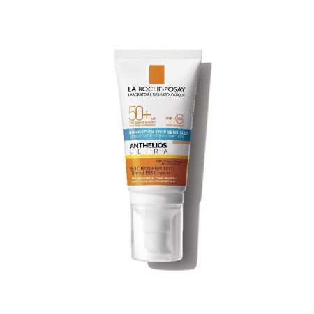 La Roche Posay Anthelios Ultra Bb Crème Teintée Innovation Yeux Sensibles Proteción solar con color resistente al agua no grasa ni pegajosa 50 ml