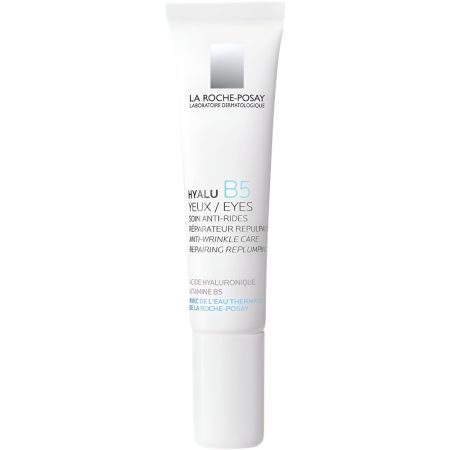 La Roche Posay Hyalu B5 Yeux/Eyes Soin Anti-Rides Réparateur Repulpant Contorno de ojos antiedad diseñado para rellenar y reparar la barrera de la piel 15 ml