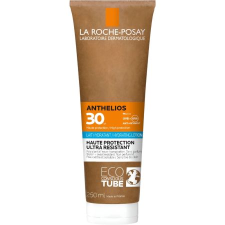 La Roche Posay Anthelios Leche Hidratante Ultra Protection Spf 30 Protector solar hidratante muy resistente al agua y al sudor 250 ml