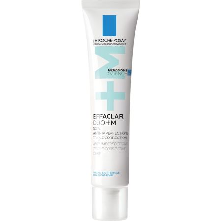 La Roche Posay Effaclar Duo+M Soin Anti-Imperfections Triple Corrective Tratamiento facial antiimperfecciones de triple corrección calma hidrata reduciendo manchas y marcas rojas 40 ml