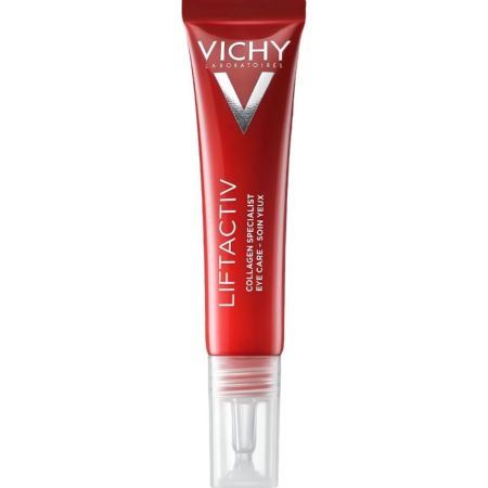 Vichy Liftactiv Collagen Specialist Eye Care Contorno de ojos trata y corrige patas de gallo líneas bolsas ojeras y párpados caídos 15 ml