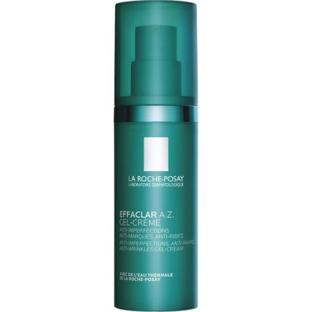 La Roche Posay Effaclar A.Z Gel-Créme Crema hidratante antiimperfecciones y antiarrugas reduce marcas postacné y arrugas tempranas 40 ml
