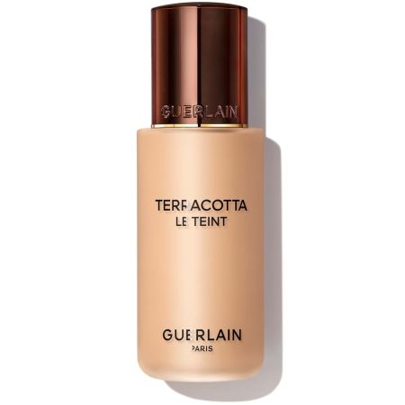 Guerlain Terracotta Le Teint Fondo de maquillaje perfección acabado mate luminoso larga duración - sin transferencia