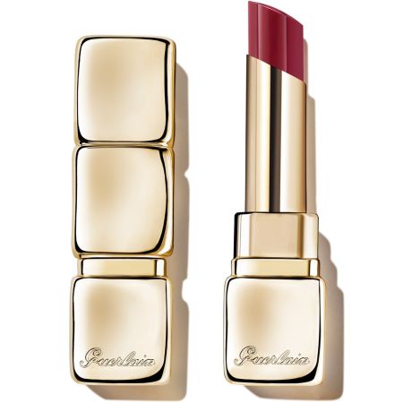 Guerlain Kisskiss Shine Bloom Barra de labios brillante con un 95 % de ingredientes derivados de la naturaleza