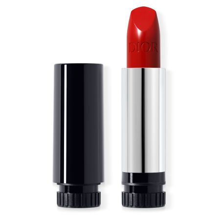 Dior Rouge Dior La Recarga Barra de labios color couture  acabados aterciopelado y satinado  tratamiento floral hidratante  larga duración