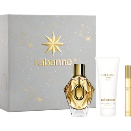 Rabanne Million Gold For Her Estuche Eau de parfum para mujer 90 ml