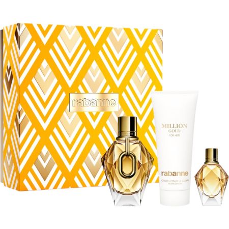 Rabanne Million Gold For Her Estuche Eau de parfum para mujer 90 ml