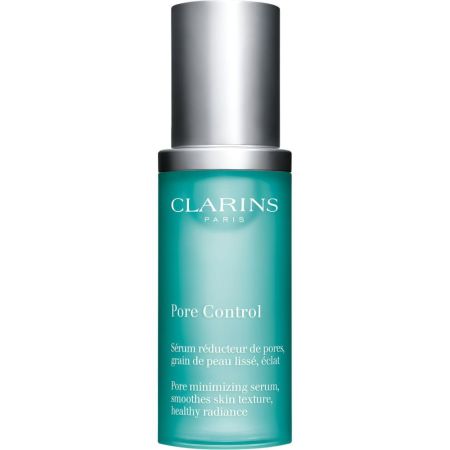 Clarins Pore Control Sérum Réducteur De Pores Sérum facial de textura fundente difuminador de poros para piel unificada aterciopelada y luminosa 30 ml