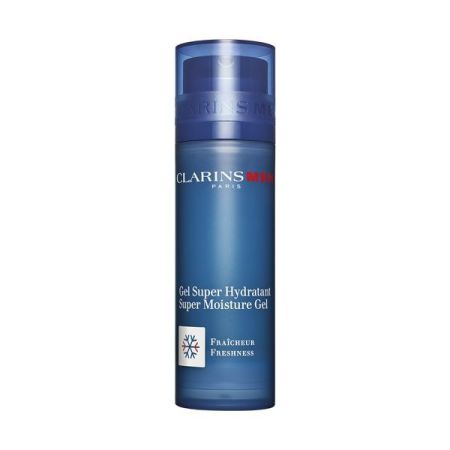 Clarins Men Gel Super Hydratant Gel facial superhidratante sensación confort  50 ml