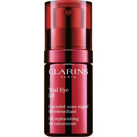 Clarins Total Eye Lift Contorno de ojos antiedad tensa redensifica abre la mirada y atenúa bolsas y ojeras 15 ml