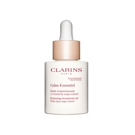 Clarins Calm-Essentiel Huile Restructurante Aceite hidratante y reparador piel reconfortada flexible y suave 30 ml