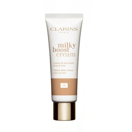 Clarins Milky Boost Cream Crème De Lait Teintée Crema hidratante con color aporta luminosidad y cuidado