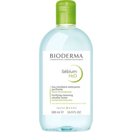 Bioderma Sébium H2o Solution Micellaire Agua micelar con principios activos purificantes y seborreguladores controlando el sebo