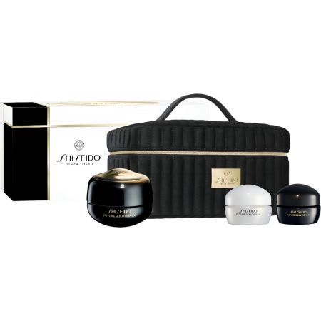 Shiseido Future Solution Lx Eye And Lip Contour Cream Estuche Contorno de ojos y labios antiedad ofrece elasticidad firmeza y luminosidad 17 ml