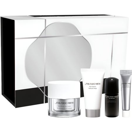 Shiseido Men Total Revitalizer Cream Estuche Crema de día antiedad mejora los 5 principales signos del envejecimiento 48 horas 50 ml