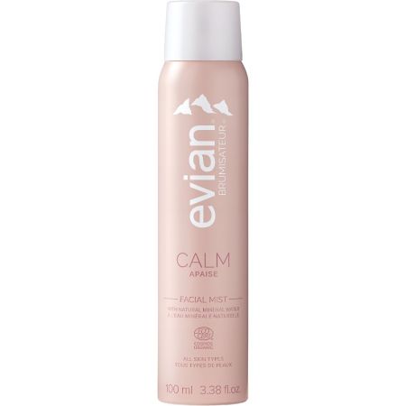 Evian Facial Mist Calm Apaise Bruma facial alivia y reduce el enrojecimiento ofreciendo un efecto calmante duradero 100 ml