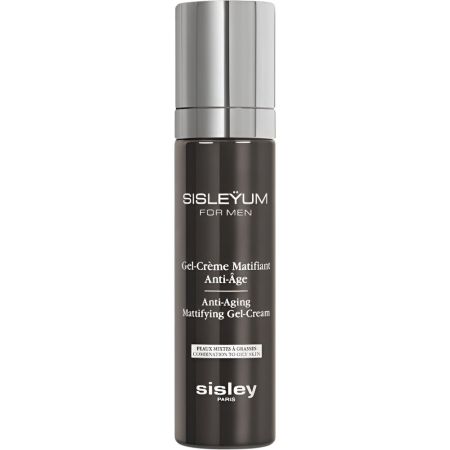Sisley Sisleÿum Gel-Crème Matificant Anti-Âge Piel Mixta-Grasa Tratamiento diario multiprotector antiedad matificante y no pegajoso dedicado a las pieles masculinas 50 ml