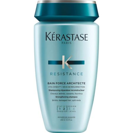 Kerastase Resistance Bain Force Architecte Shampooing Champú reconstructor aporta solidez y ligereza al pelo para cabello debilitado