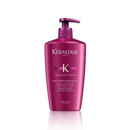 Kerastase Reflection Brain Chromatique Gentle Champú protector potenciador de brillo para cabellos coloreados o mechas 500 ml