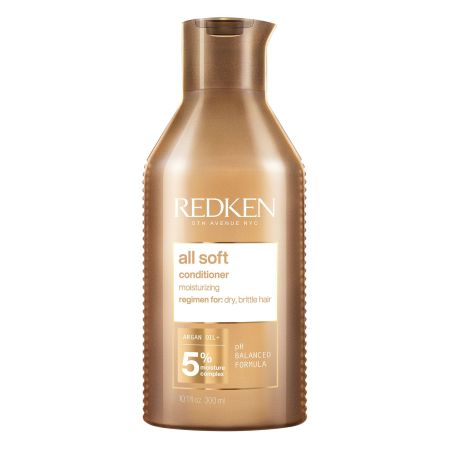Redken All Soft Conditioner Acondicionador nutritivo acabado suave y saludable para cabello seco 300 ml
