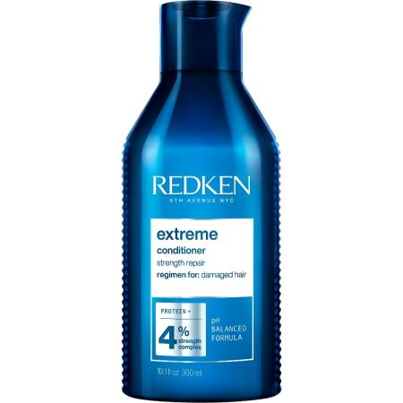 Redken Extreme Conditioner Acondicionador reparador restaura la fibra capilar ofreciendo resistencia y nutrición para cabello dañado 250 ml