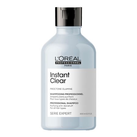 L'Oreal Professionnel Instant Clear Professional Shampoo Champú para cabello graso purifica limpia y controla la caspa 300 ml