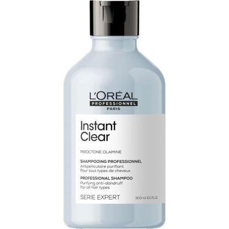 L'Oreal Professionnel Instant Clear Professional Shampoo Champú para cabello graso purifica limpia y controla la caspa 300 ml