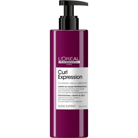 L'Oreal Professionnel Curl Expression Professional Cream-In-Jelly Crema capilar gelificada de definición da forma a rizos y ondas otorgando hidratación 250 ml