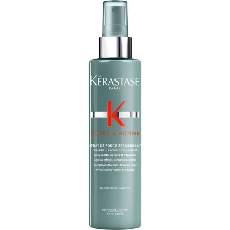 Kerastase Genesis Homme Spray De Force Épaissisant Spray capilar potenciador de fuerza y espesor para cabello debilitado y afinado 150 ml