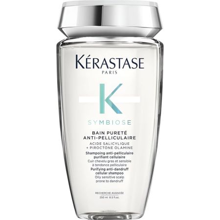 Kerastase Symbiose Bain Pureté Anti-Pelliculaire Champú anticaspa purificante para cabello graso con tendencia a caspa 250 ml