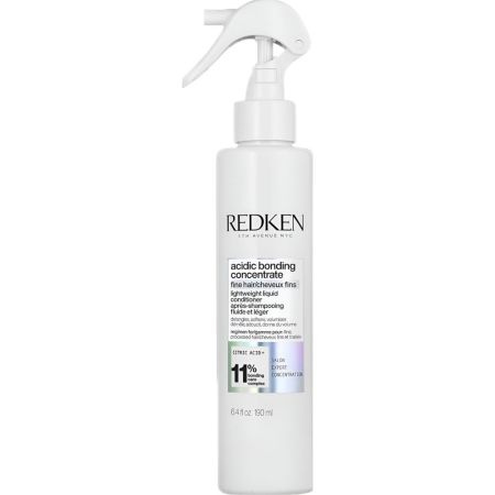 Redken Acidic Bonding Concentrate Conditioner Liquid Acondicionador líquido repara hidrata y protege ofreciendo volumen para cabello fino 190 ml