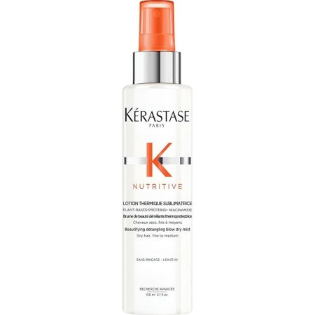 Kerastase Nutritive Lotion Thermique Sublimatrice Bruma capilar nutritiva embellecedora y desenredante prepara para el secado protegiendo hasta 230º para cabello seco 150 ml