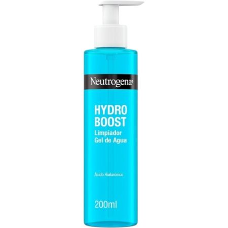 Neutrogena Hydro Boost Limpiador Gel De Agua Gel limpiador facial refuerza la hidratación de la piel ofreciendo una sensación de frescor y limpieza 200 ml