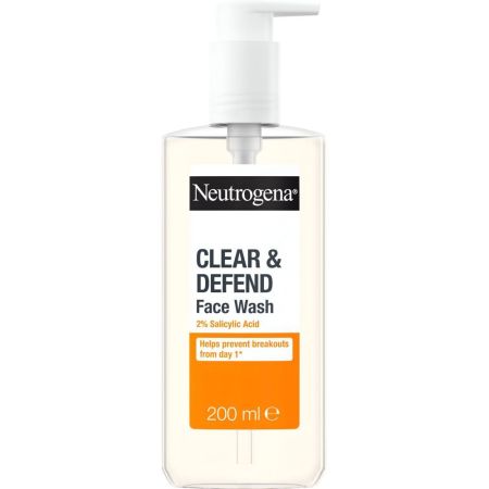 Neutrogena Visibly Clear Spot Proofing Limpiador Diario Limpiador facial previene la aparición de nuevos brotes 150 ml