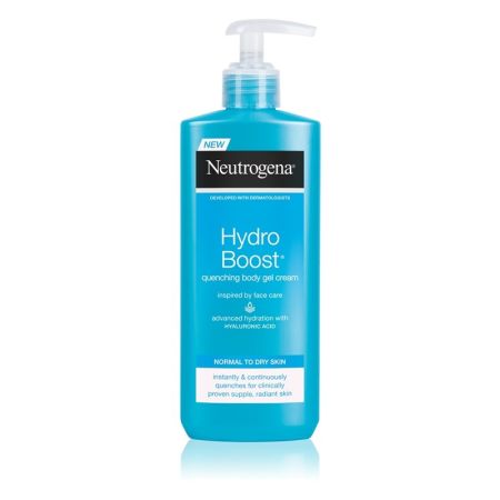 Neutrogena Hydro Boost Quenching Body Gel Cream Loción corporal hidratante refrescante y ultraligera piel más elástica y radiante 400 ml