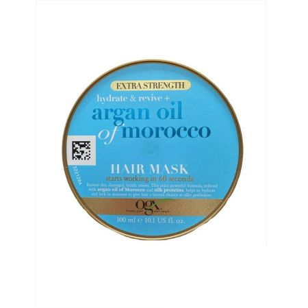 Ogx Extra Strength Argan Oil Of Morocco Hair Mask Mascarilla hidratación intensa restaura el cabello dañado y quebradizo 300 ml