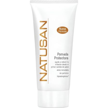 Natusan Pomada Protectora Pomada protectora cuida la piel del bebé para prevenir la irritación cutánea 100 ml