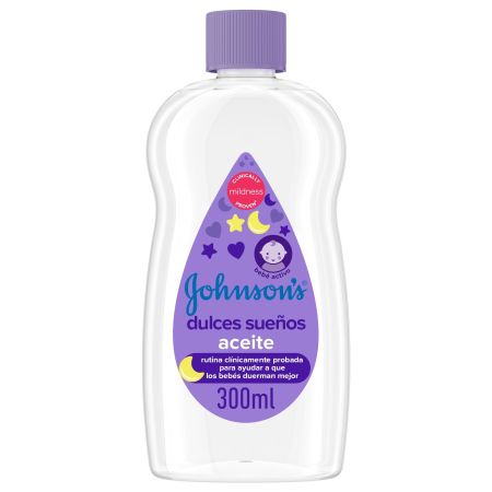Johnson'S Dulces Sueños Aceite Aceite corporal ayuda a tu bebé a dormir mejor 300 ml