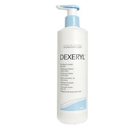 Dexeryl Emolient Cream Dry Skin Crema emoliente hidrata repara y alivia en profundidad los síntomas de sequedad 500 ml
